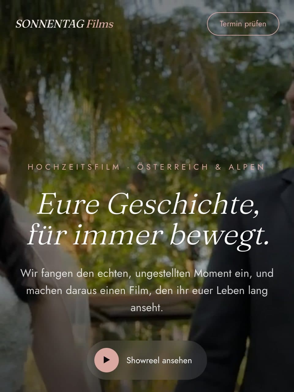 Website-Referenz: SONNENTAG Films
